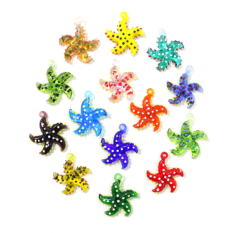 Aquarium Planet - Custom Cute Starfish Miniature Figurine Charm