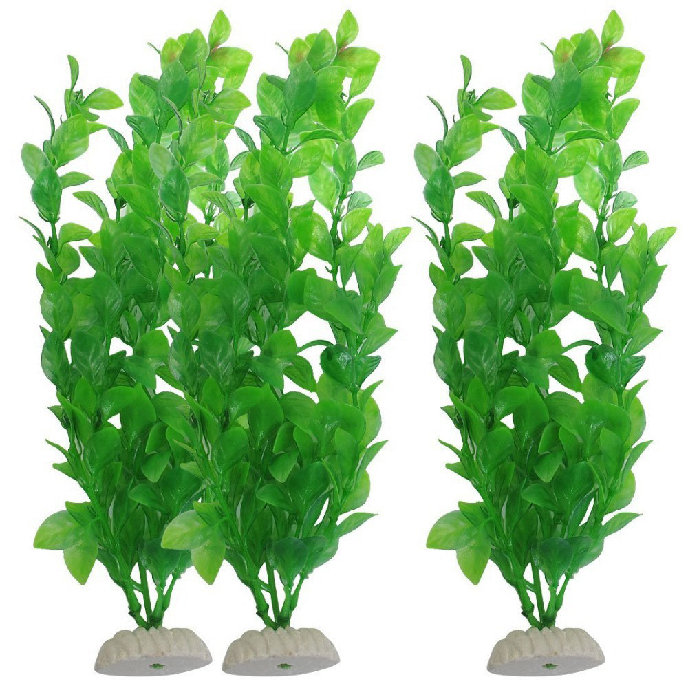Planted Aquarium Materials - 3pcs Artificial Grass Aquarium Ornament Plants