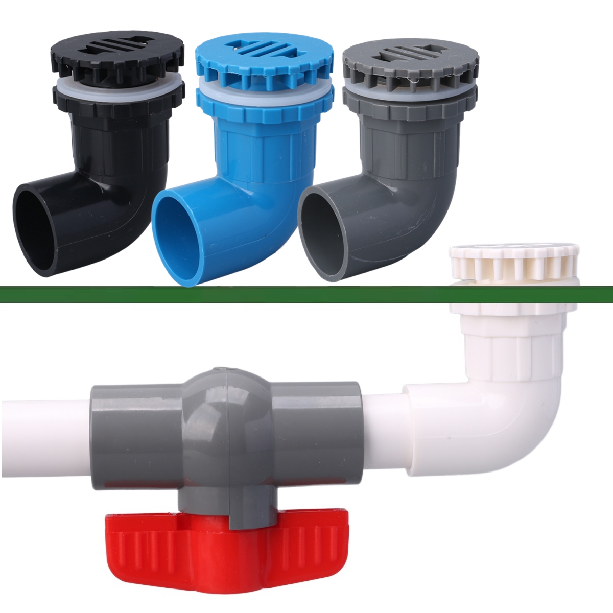 1pc 20/25/32/40/50mm PVC Pipe  - огляд і ціна Aquarium Planet