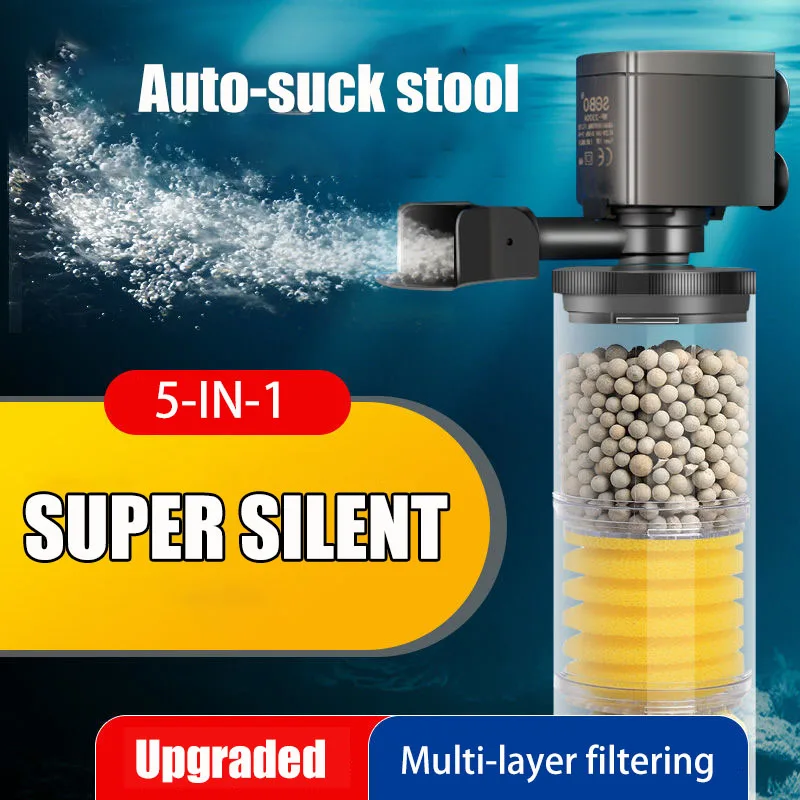220V 50Hz Silent Filter for Aq - огляд і ціна Aquarium Planted Filter