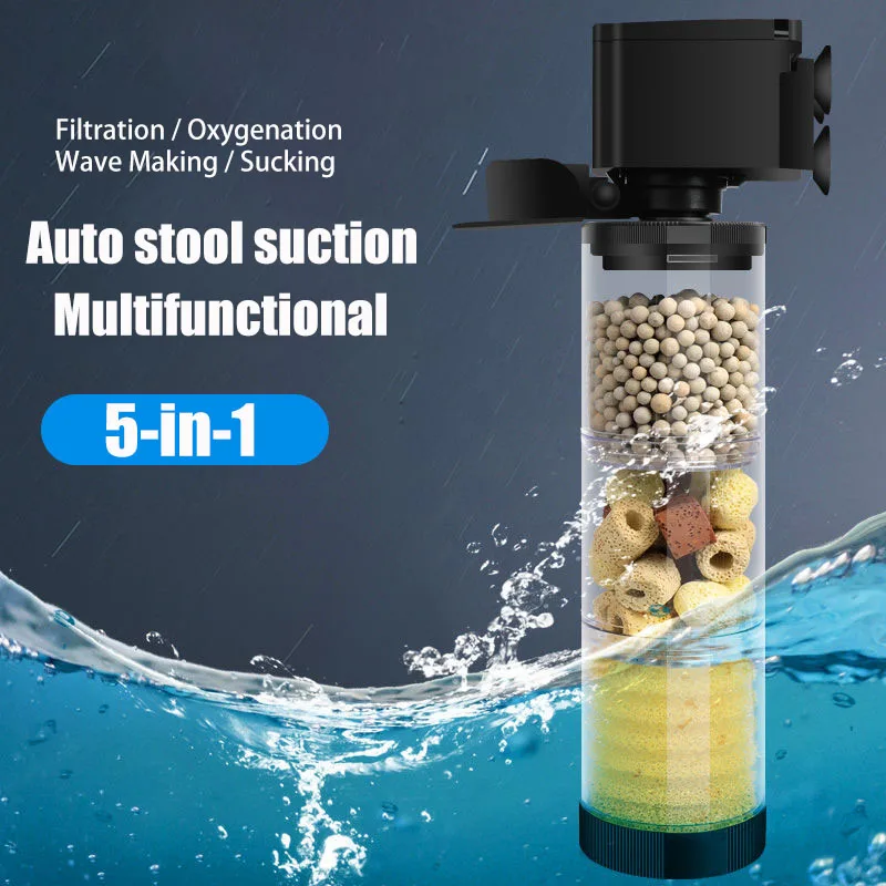 220V 50Hz Silent Filter for Aq - огляд і ціна Aquarium Planted Filter