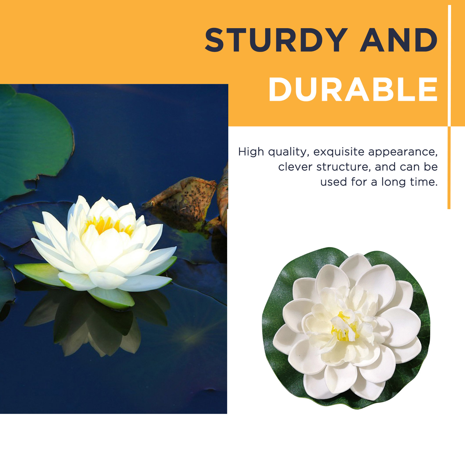 5pcs/set 10cm Artificial Lotus - огляд і ціна Planted Aquarium Materials