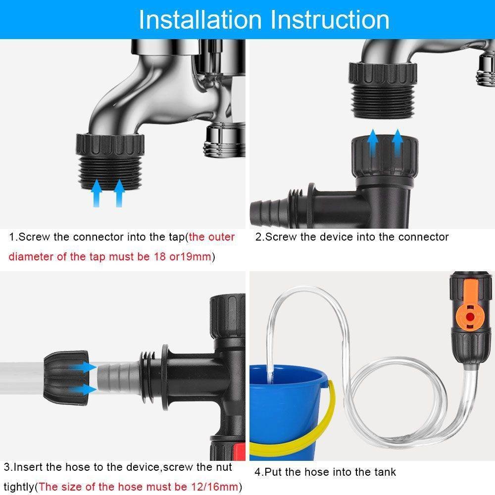 Fish Tank Water Changer Access - огляд і ціна Aquarium Planted Tank Filter