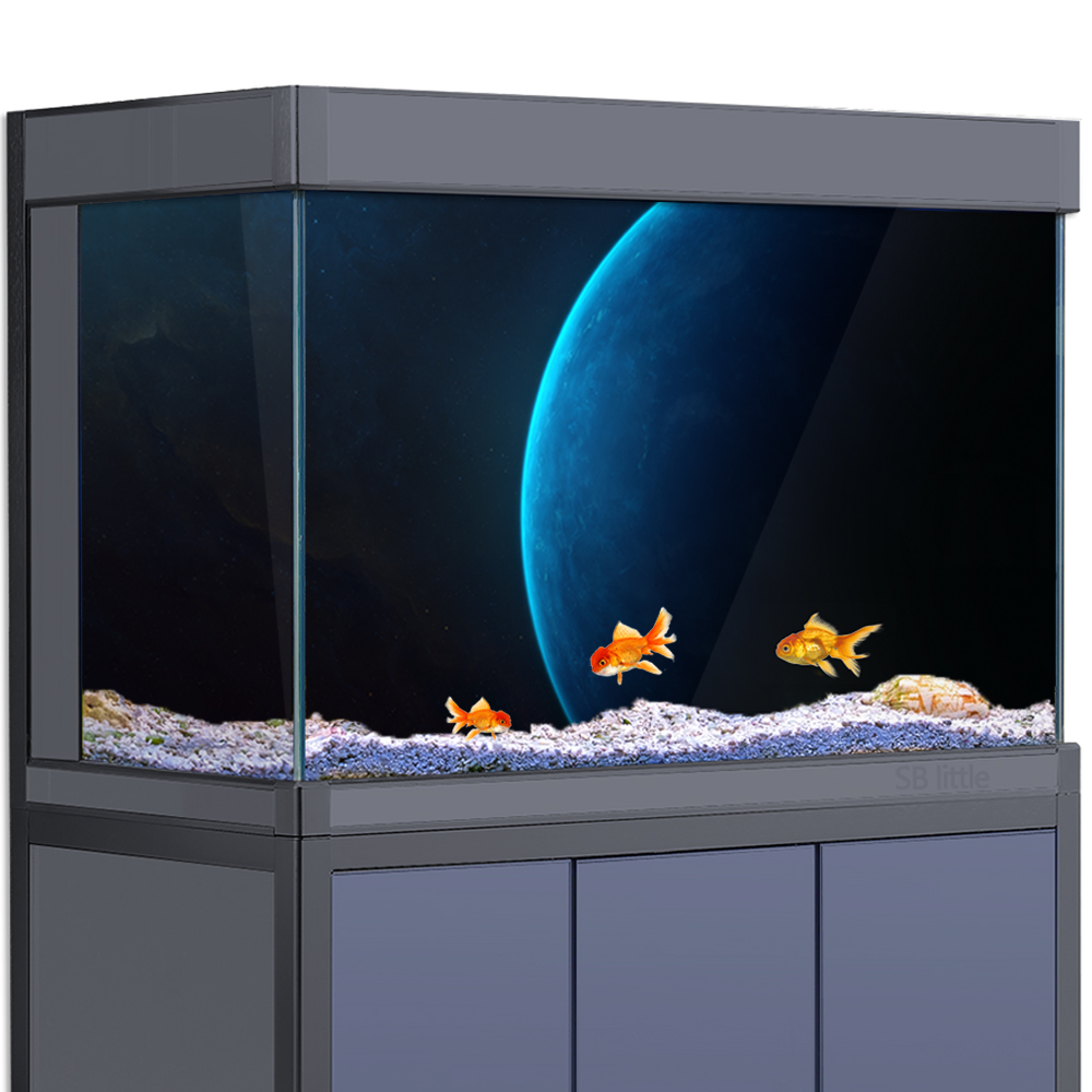 Aquarium Background Sticker -  - огляд і ціна Aquarium Planet