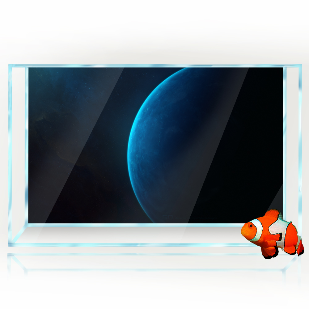 Aquarium Background Sticker -  - огляд і ціна Aquarium Planet