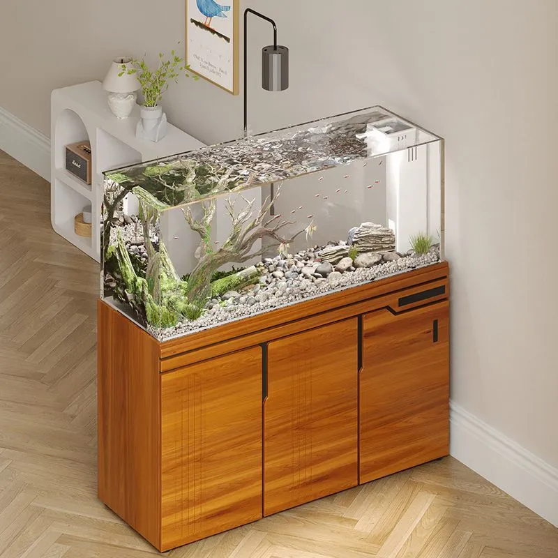 Large Ultra White Glass Fish T - огляд і ціна Aquarium Planted Tank Filter