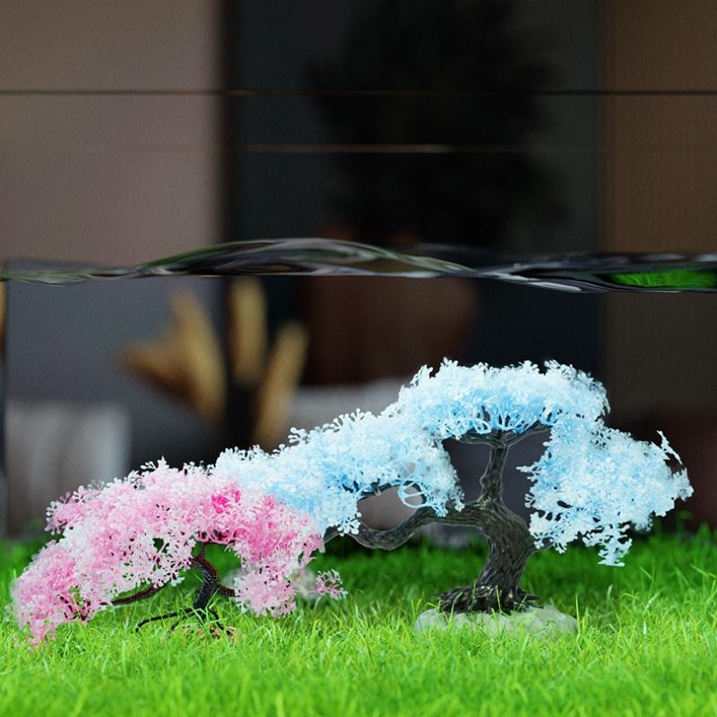 Simulated Tree Artificial Plas - огляд і ціна Planted Aquarium Aquascape