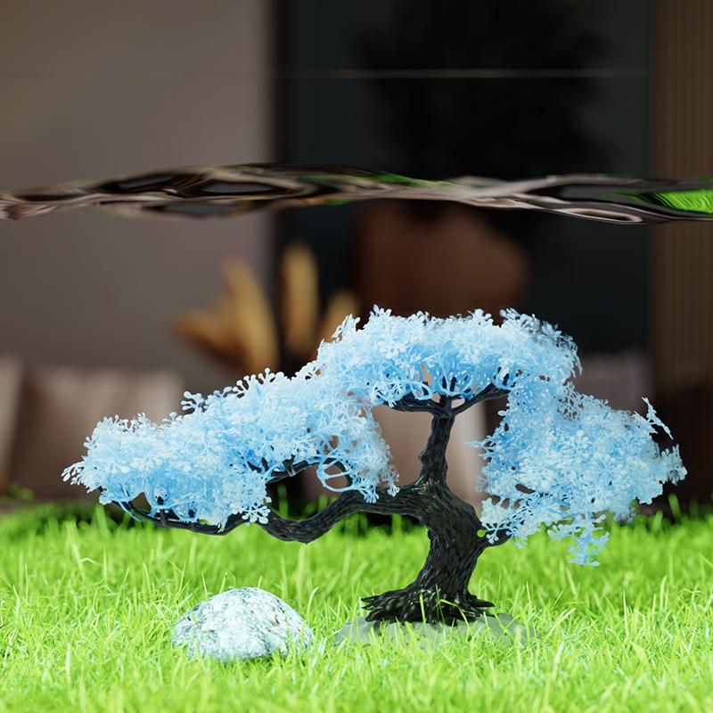 Simulated Tree Artificial Plas - огляд і ціна Planted Aquarium Aquascape