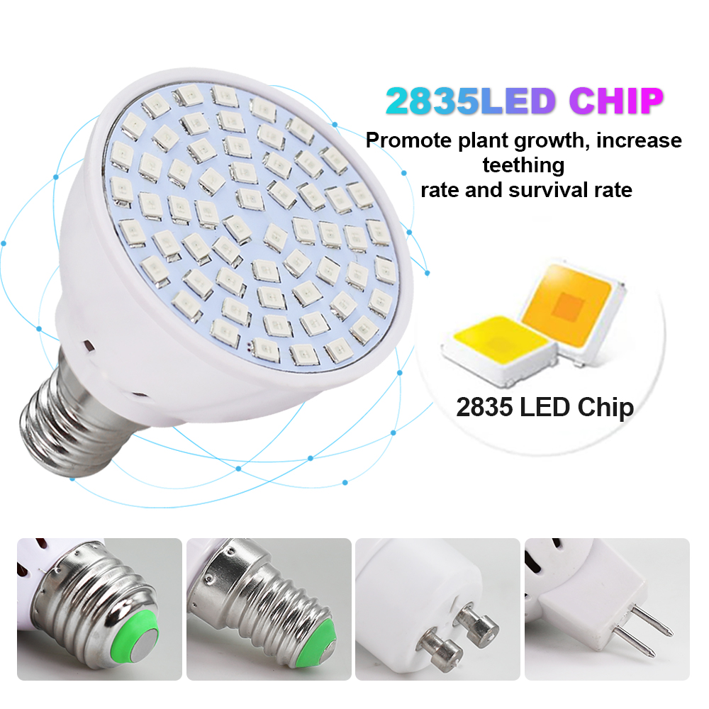 Led Grow Bulb 220V E27 60 80LE - огляд і ціна Aquarium Plant Root Tabs
