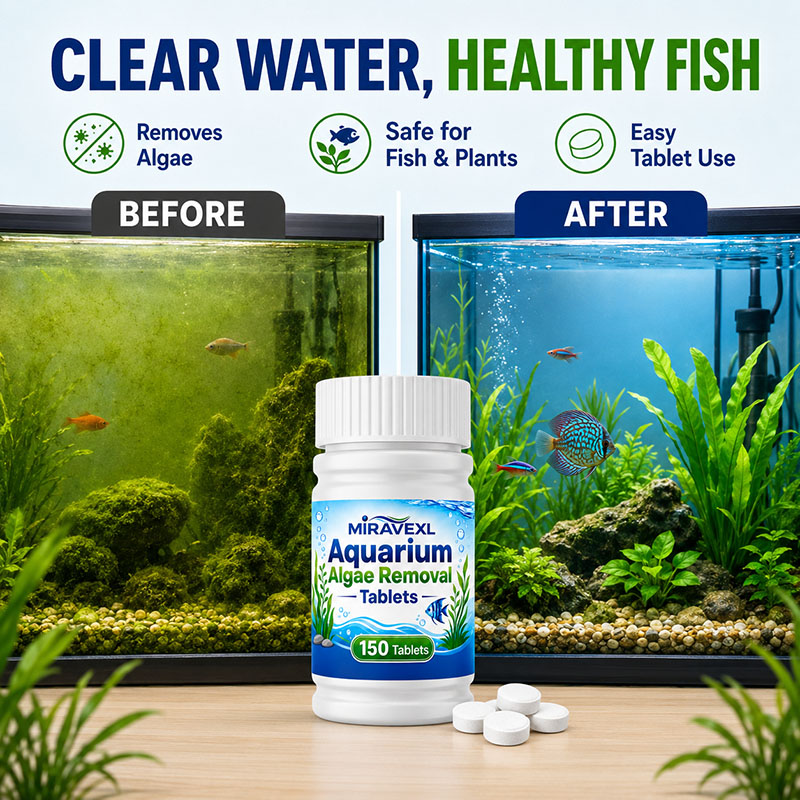 MIRAVEXL 150 Aquarium Algae Re - огляд і ціна Planted Aquarium Aquascape