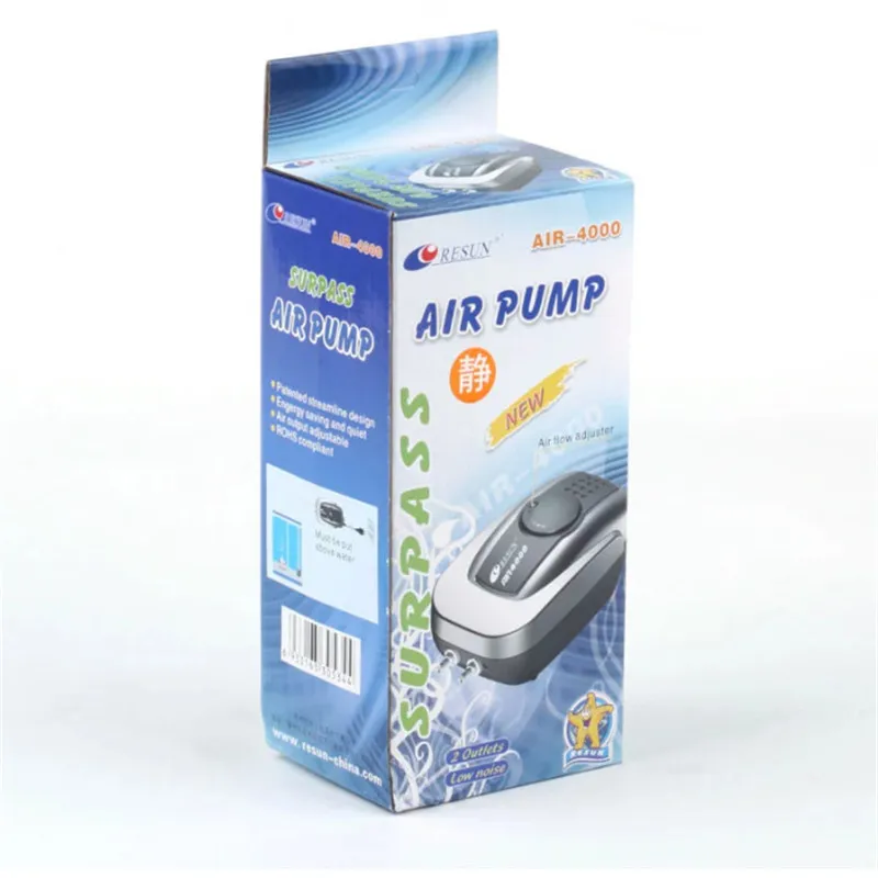 Silent Aquarium Air Pump Fish  - огляд і ціна Planted Aquarium Materials