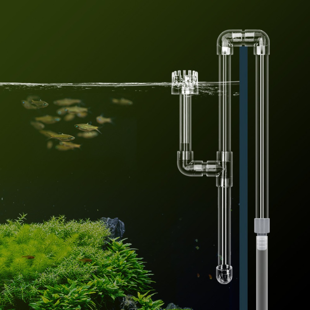DIY Clear Aquarium Skimmer Acr - огляд і ціна Aquarium Planted Tank Filter