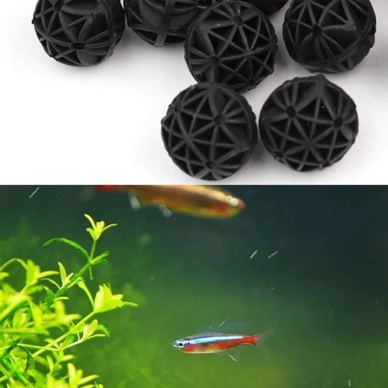 20Pcs 16mm Aquarium Filter Bio - огляд і ціна Aquarium Planted Tank Filter