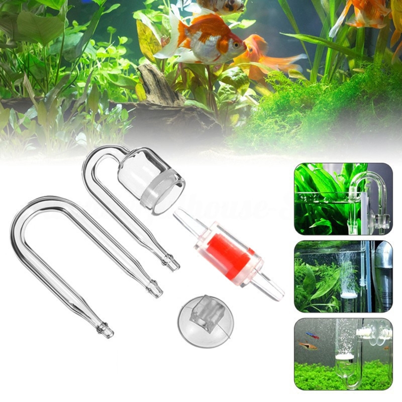 4pcs Set DIY CO2 Diffuser For  - огляд і ціна Planted Aquarium Aquascape